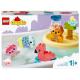 LEGO DUPLO Bath Time Fun: Floating Animal Island Toy (10966)