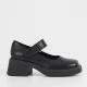 Vagabond Dorah Leather Heeled Mary Jane Shoes - UK 6