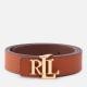Lauren Ralph Lauren 30 Pebbled Leather Belt - XL