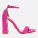 Steve Madden Airy Leather Heeled Sandals - UK 3