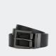 Armani Exchange Black Buckle Leather Belt - W34/L32