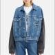 Calvin Klein Jeans Contrast Oversized Denim Jacket - XL