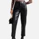 Ted Baker Plaider Faux Leather Trousers - UK 14