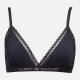 Tommy Hilfiger Lace-Trimmed Triangle Bra - S