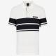 Armani Exchange Stripe Cotton Polo Shirt - M