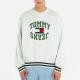 Tommy Jeans Boxy Arched Logo Crew Sweatshirt - S