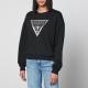 Guess Crystal Mesh Cotton Pullover - L