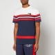 Tommy Jeans Colour-Block Recycled Cotton-Jersey T-Shirt - L