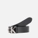 Calvin Klein Jeans Round Mono Leather Belt - 85cm