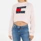 Tommy Jeans Flag Cable-Knit Sweater - M