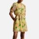Ted Baker Isbella Floral-Print Crepon Mini Dress - UK 6