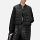 Rains Quilted Shell Liner Bomber Jacket - M