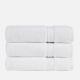 Christy Refresh Towel - White - Set of 2 - Bath Sheet 90 x 150cm