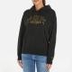 Tommy Jeans Relaxed Luxe Varsity Cotton Hoodie - XS