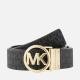 Michael Kors Logo-Jacquard Leather Belt - S