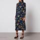 MAX&Co. Oliver Floral-Print Jersey Midi Dress - L