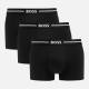 BOSS Bodywear Three-Pack Bold Stretch-Cotton Boxer Trunks - L