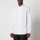 Lacoste Long Sleeved Classic Cotton-Poplin Shirt - L