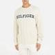 Tommy Hilfiger Monotype Cable-Knit Wool-Blend Jumper - L