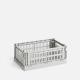 HAY Colour Crate - Light Grey - S