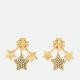 Tory Burch Kira Shooting Star Gold-Plated Stud Earrings