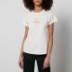 Damson Madder Daisy Chain Organic Cotton-Jersey T-Shirt - UK 10