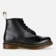 Dr. Martens 101 Smooth Leather 6-Eye Boots - Black - UK 4
