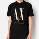 Armani Exchange Contrast Logo Cotton T-Shirt - XXL