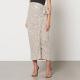 Never Fully Dressed Jaspre Sequined Mesh Midi Skirt - UK 12