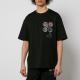HUGO Dikino Reverse Printed Cotton-Jersey T-Shirt - M