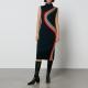PS Paul Smith Swirl Wool and Cotton-Blend Dress - S
