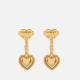 Kate Spade New York Heart Gold-Tone Huggie Earrings