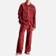 Calvin Klein Long Sleeved Cotton-Flannel Pyjama Set - M