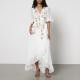 Hope & Ivy Amberley Embellished Chiffon Wrap Maxi Dress - UK 18