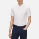 BOSS Black Polston Ribbed Cotton-Piqué Zipped Polo Shirt - M