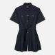 PS Paul Smith Belted Cotton Playsuit - UK 8/IT 40