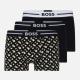 BOSS Bodywear Cotton-Blend 3-Pack Boxer Trunks - S
