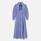 Sister Jane Ivy Striped Cotton-Poplin Midi Dress - MP/UK 12
