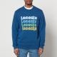Lacoste Repeated Logo Cotton-Jersey Sweatshirt - XL