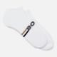 BOSS Bodywear 2-Pack Ribbed Cotton-Blend Trainer Socks - UK 9-UK 11