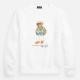 Polo Ralph Lauren Bear Logo-Print Cotton-Jersey Sweatshirt - S