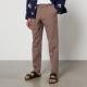 Wax London Alp Smart Cotton-Blend Seersucker Trousers - W36/L32