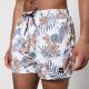 BOSS Swimwear Piranha Floral-Print Shell Swimming Trunks - XL