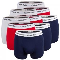 Calvin Klein Kalsonger 9P Cotton Stretch Trunks Flerfärgad-2 bomull Small Herr
