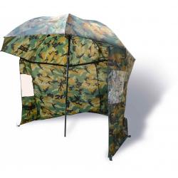 Zebco Storm Umbrella paraply, camo