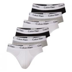 Calvin Klein Kalsonger 6P Cotton Stretch Hip Brief Flerfärgad bomull X-Large Herr