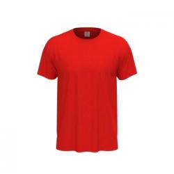 Stedman Classic Men T-shirt Röd bomull 3XL Herr