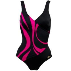 Damella Julia Basic Swimsuit Cerise 48 Dam