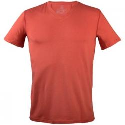 Frigo 4 T-Shirt V-neck Röd Small Herr