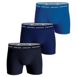 Björn Borg Kalsonger 3P Essential Shorts Marin/Blå bomull X-Large Herr